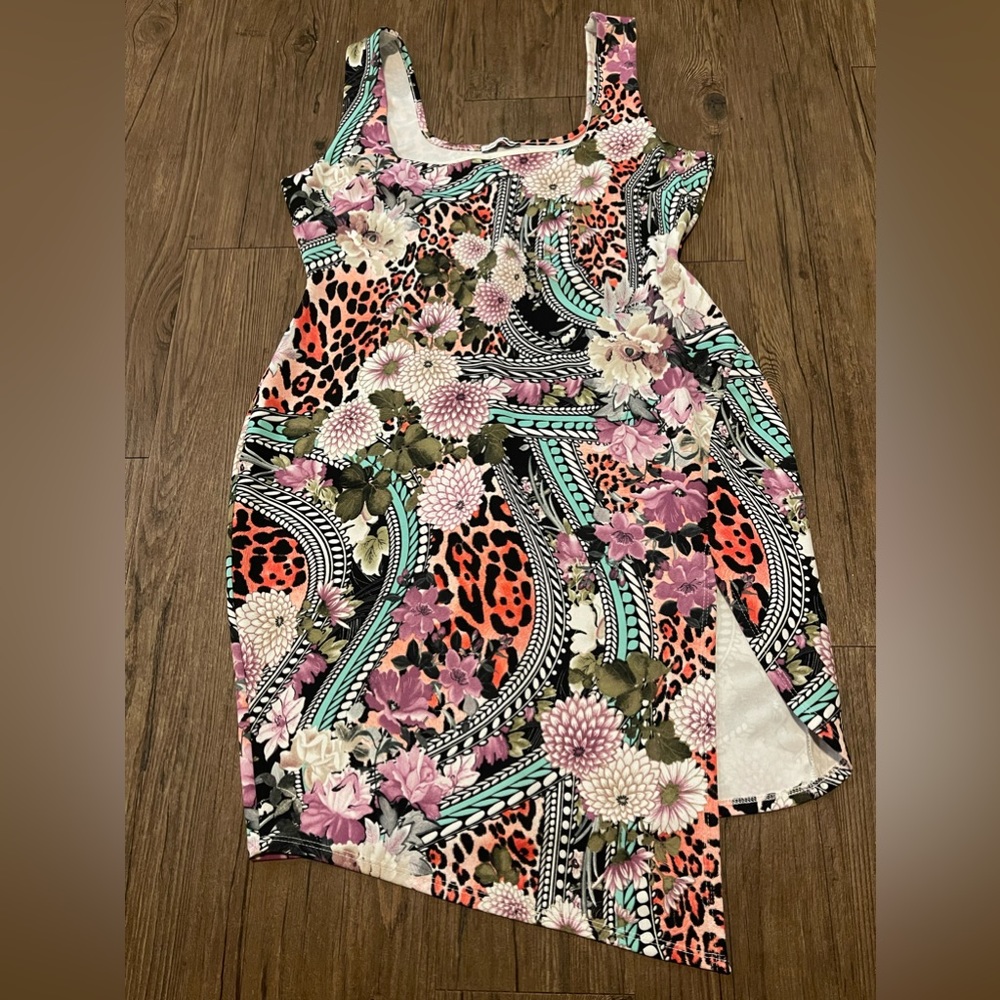 Multi Print Dress